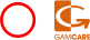 18+ responsible gaming and GamCare mark